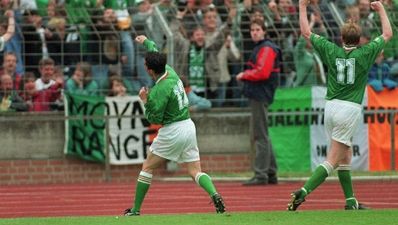 Irish Soccer’s Most Memorable Moments, No 45: The Three Amigos stun Germany, 1994