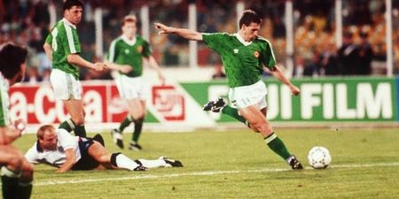 Irish Soccer’s Most Memorable Moments, No 11: Sheedy scores, England literally crap themselves