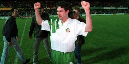 Irish Soccer’s Most Memorable Moments, No 5: McLoughlin scores against Northern Ireland, 1993