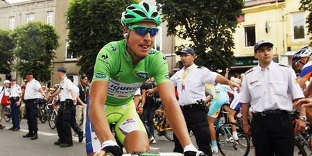 Video: Peter Sagan makes Tour de France look ‘wheelie’ easy