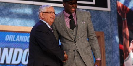 NBA player wears Google Glass to the Draft