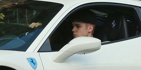 Video: Photographer takes a dive after being hit by Justin Bieber’s Ferrari