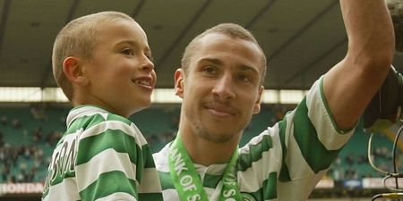 Henrik Larsson to return to football for one last game with his son