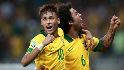 Video: Neymar blows kiss at Uruguayan defender and then sets up winning goal