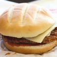 Pic: Who said romance is dead? It’s merely buried in a chicken burger