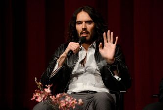 Video: Russell Brand tears US TV hosts a new one live on air