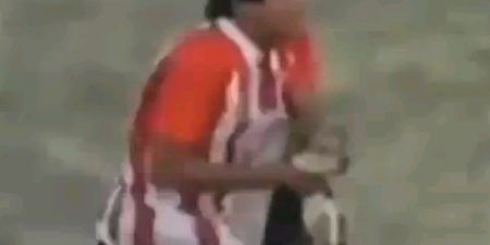 Video: Footballer in Argentina hurls helpless dog into fence, then deservedly gets his comeuppance