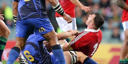 Jamie Heaslip shows the lengths to which Cian Healy went to stay on the Lions tour