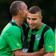 Picture: Henrik Larsson comes out of retirement to play alongside his son