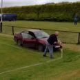 Video: This Offaly groundsman must be the laziest groundsman in the history of the GAA