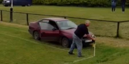 Video: This Offaly groundsman must be the laziest groundsman in the history of the GAA