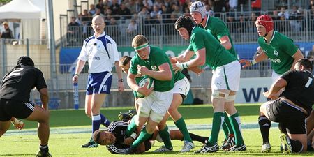 Brilliant performance from Ireland U-20s as they narrowly lose to the Baby Blacks