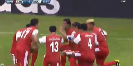 The Tahiti Football Federation is pretty happy with their historic goal against Nigeria