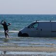 Pic: Life’s not a beach for these van owners