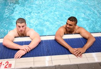 Lions Pic of the Day: Simon Zebo and Sean O’Brien rolling in the deep