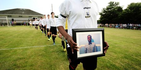 Celbridge soccer team play, and win, game in honour of 16-year-old team-mate who drowned last week