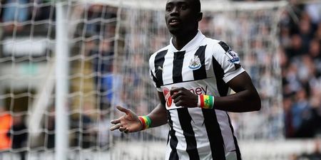 Taking the Papiss; Is this Newcastle star Cisse in a casino?