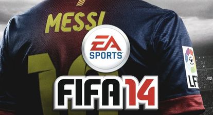 Picture: The cover for FIFA 14 is here