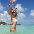 Pic: Bottoms up – Heidi Klum shows us she is lapping up the sunshine