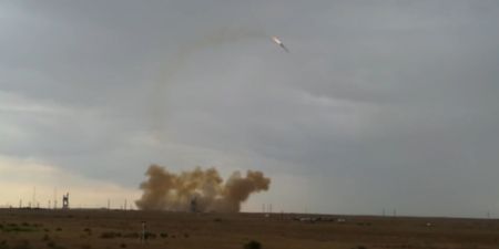 Video: Incredible footage of a Russian rocket crashing after launch