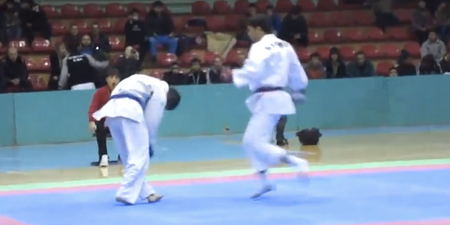 Video: Russian karate expert KO’s opponent with epic head kick
