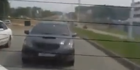 Video: Stop the presses! There’s been some road rage in Russia…