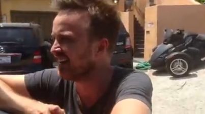 Video: Breaking Bad star goes out of his way to meet some Irish fans