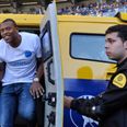 Video: Julio Baptista presented to the fans – from armoured car