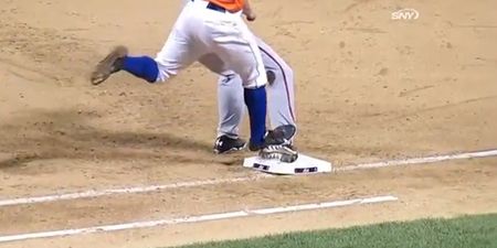Video: Baseball player suffers gruesome ankle injury