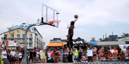 Video: The Venice Beach Basketball League Slam Dunk Contest is pretty special