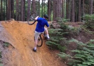 Video: Probably the funniest bicycle crash you’ll see this year