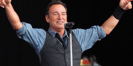 Born in the U.S.A…. but pint-chugger Springsteen still gets his very own giant Irish passport