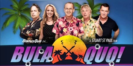 That bonkers action film starring Status Quo is finally here – take a look at Bula Quo!