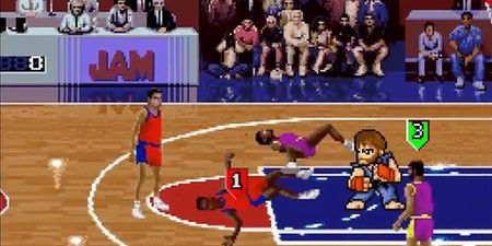 Video: Ever wondered what it would be like if Chuck Norris was in retro basketball game NBA Jam?
