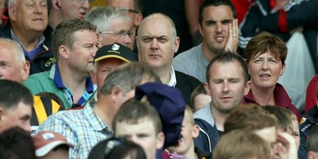 Pic: Dara O’Briain’s view at Semple Stadium yesterday wasn’t great