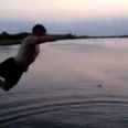 Video: A few lads from Birr show off their diving skills
