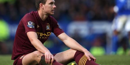 Video: Edin Dzeko with a contender for worst penalty miss of the year