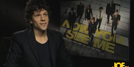 Big Interview: JOE catches up with Jesse Eisenberg, the star of Now You See Me