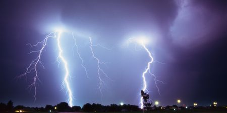 Video: So the lightning was pretty spectacular in Dublin and Kilkenny last night