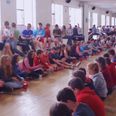 Video: 600 Gaeltacht students with a cup-tacular version of When I’m Gone from Perfect Pitch