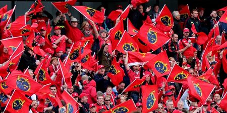 Pic: Paul O’Connell shows off the new Munster jersey