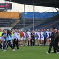 Pics: Fans at the Munster minor hurling final invade the pitch… before the game had even started