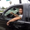 VIDEO: Shia the Beef stares down motorcyclist in traffic