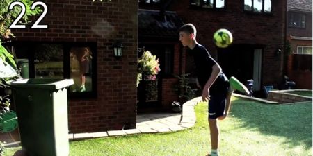 Video: Check out these epic football trick shots