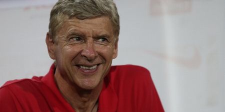 Video: Watch Arsene Wenger mysteriously disappear during an Arsenal training session