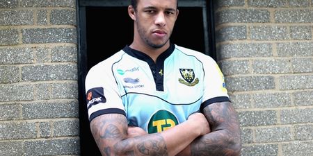 Video: A monster hit from Courtney Lawes
