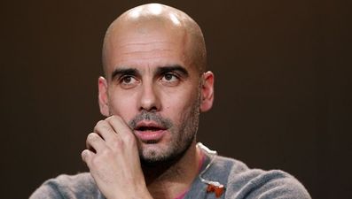 Video: Pep Guardiola runs a tight, serious and intense training session