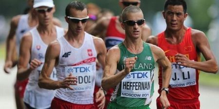 Gold for Ireland as Rob Heffernan claims 50km race walk