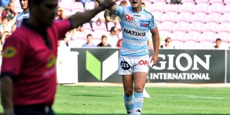 Video: So Jonny Sexton was spared a fishy initiation at Racing Metro