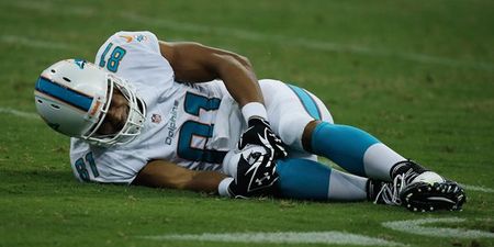 Video: Horrific knee injury inflicted on Miami Dolphins player in pre-season game